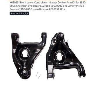 K620251 Front Lower Control Arm Kit for Chevy Blazer S10 GMC Jimmy Sonoma Hombre